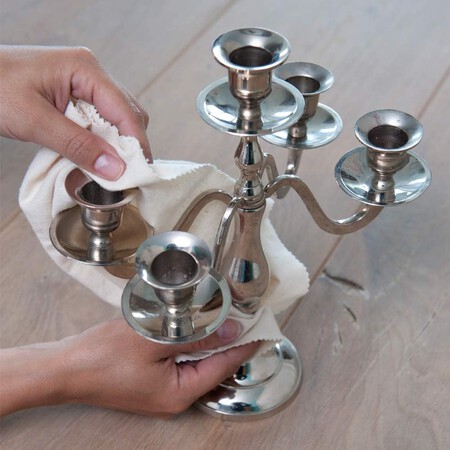 paño abrillantador plata