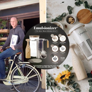 De Chufamix a Emulsionizer: el invento español que nació para hacer horchata y es hoy la referencia para preparar bebidas vegetales caseras 