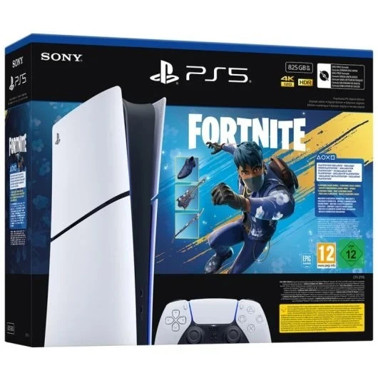Sony PlayStation 5 Digital Chasis E + Fortnite Flowering Chaos