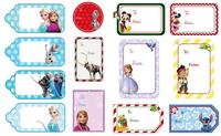 Etiquetas de Navidad de Disney imprimibles para los regalos 