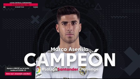 Marco Asensio, del Real Madrid, es el ganador del torneo benéfico de Ibai de FIFA 20 que ha recaudado más de 140.000 euros
