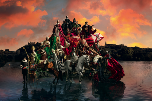 Todo a punto para el primer espectáculo de Puy du Fou, el parque temático de la historia en Toledo