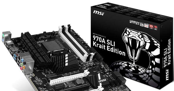 マザーボード MSI 970A SLI Krait Edition MSi 970A SLI Krait Edition Motherboard Review - eTeknix