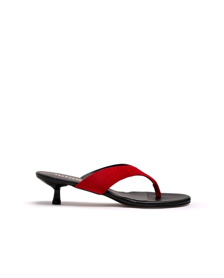 Sandalias Rojas