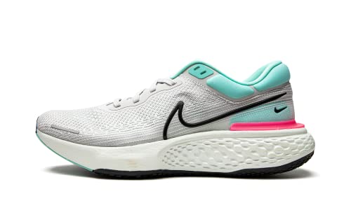 Nike ZoomX Invincible Run Flyknit, Zapatillas Hombre, Grey Fog/Black-Dynamic Turq-Hy, 41 EU