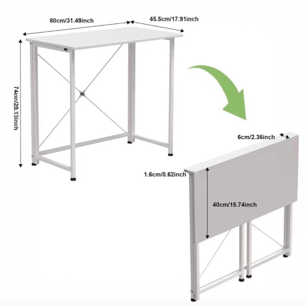 Mesa Escritorio Plegable