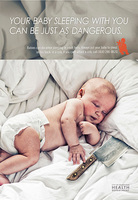 Colechar con un bebé es como ponerlo a dormir junto a un cuchillo