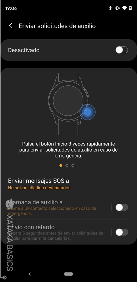 Funciones galaxy discount watch active 2