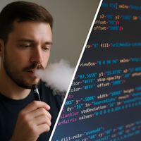 Un programador quiso alojar una página web entera en un vapeador. Y ha contado cómo lo consiguió 