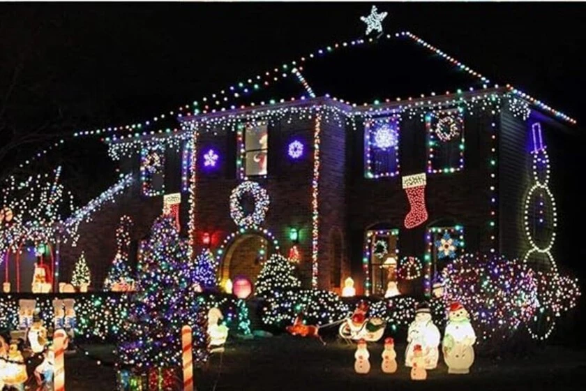 Mejores luces led navidad exterior solar
