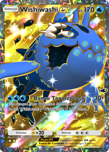 Wishiwashi Ex Pokemon Tcg
