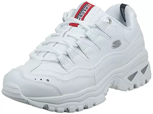 Skechers Sport-Energy, Zapatillas Mujer, White, 36 EU