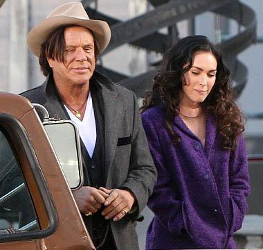 Mickey Rourke es muy fan de Megan Fox