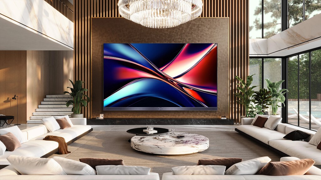 Hisense ha mostrado su Smart TV más espectacular: una impresionante pantalla microLED de 136 pulgadas con sonido Dolby Atmos 
