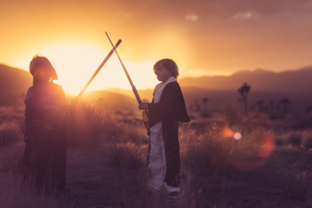 I Recreated Star Wars Tatooine In The Desert With My Children 3 880 1