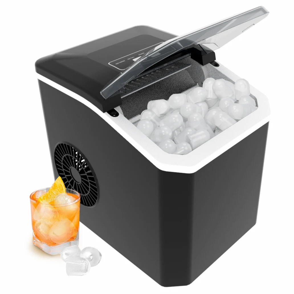Máquina de hielo eléctrica, máquina para hacer cubitos de hielo profesional