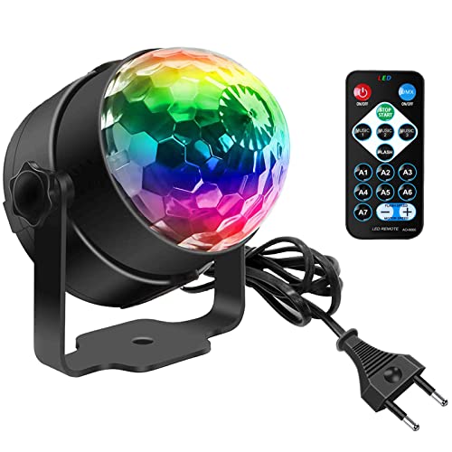 Luces de discoteca, mini luces LED con sonido activado, 3 W