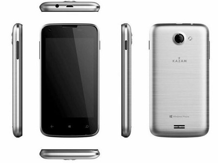 Kazam lanza el Thunder 340W, el primer teléfono de su nueva gama de Windows Phone