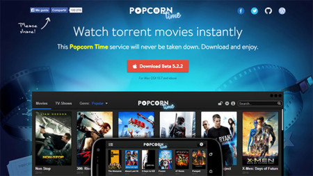 Las páginas que distribuyen Popcorn Time, bloqueadas en Reino Unido por orden del juez