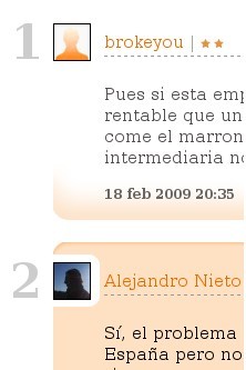 Sistema de karma en El Blog Salmón