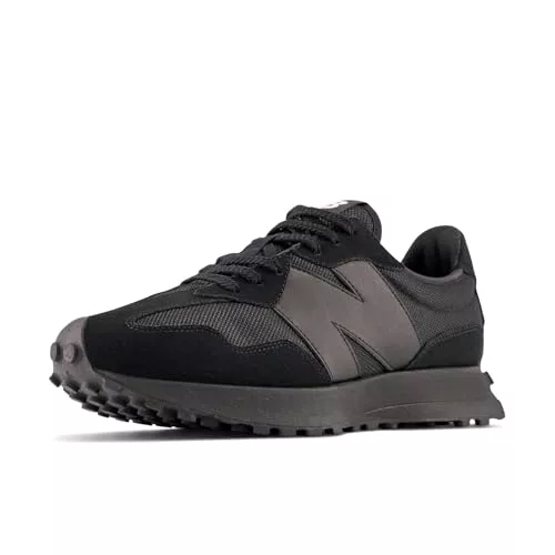 New Balance 327, Sneaker Hombre, Negro, 41.5 EU
