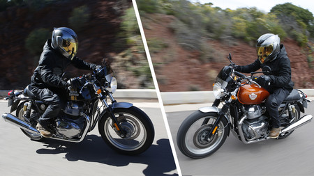 Probamos las Royal Enfield Interceptor INT 650 y Continental GT 650: motos clásicas para el carnet A2 desde 6.200 euros