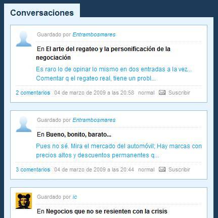 Conversaciones