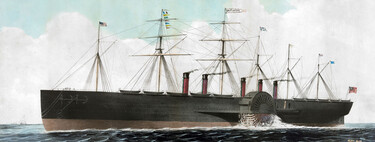 En 1858 los ingleses construyeron el barco más grande del mundo hasta ese momento. Problema: casi ningún puerto podía recibirlo