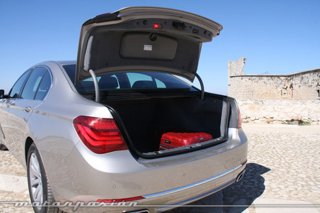 BMW Serie 7 maletero