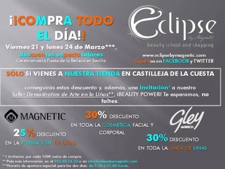 Eclipse by Magnetic celebra la ´Fiesta de la Belleza` en Sevilla con descuentos