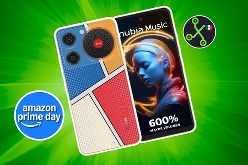 nubia music celular amazon oferta descuento prime day 2025
