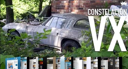 Discos duros multimedia, juegos de cartas geek y un Corvette del 63 abandonado en un jardín. Constelación VX (LXXXIII)