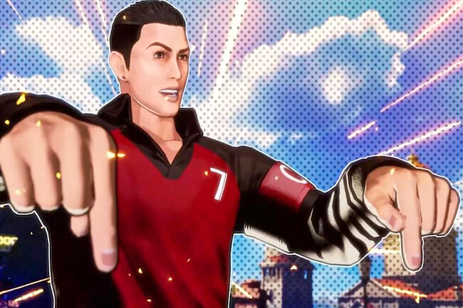 Cristiano Ronaldo estará en un videojuego es real, y no es marcando goles, sino repartiendo tortas