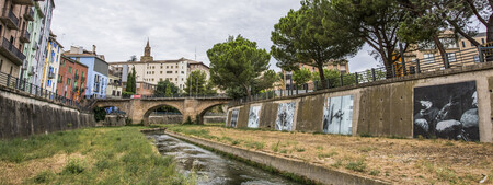 Puente Del Portillo En Barbastro