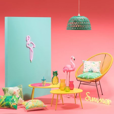 La última colección de Maisons du Monde se llama Sweet Tropical y es una explosión de alegría y color que te ayudará a crear ambiente en tu hogar