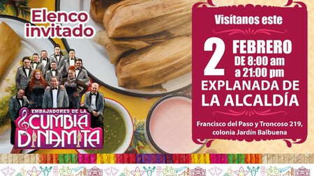 Feria del Tamal y el Atole 2026: el plan perfecto para comer tamales de rajas o elote en CDMX este Día de la Candelaria