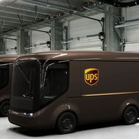 UPS pondrá a rodar en Londres y París una nueva y futurista flota de furgonetas eléctricas