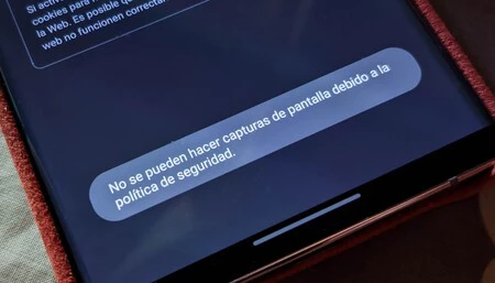 シークレット モードでスクリーンショットを撮るときの Google Chrome メッセージ