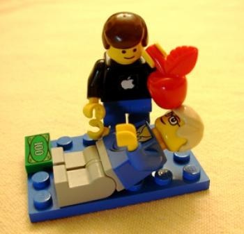 Muñeco Lego de Steve Jobs de venta en eBay