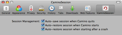 CaminoSession, guarda tus sesiones en Camino