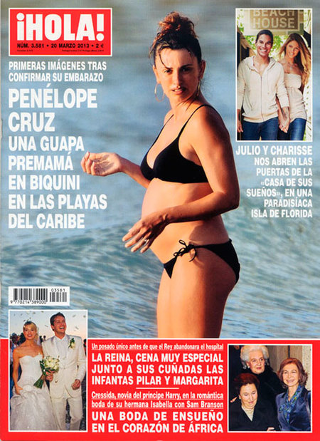 Pedazo barriga se gasta ya Penélope Cruz