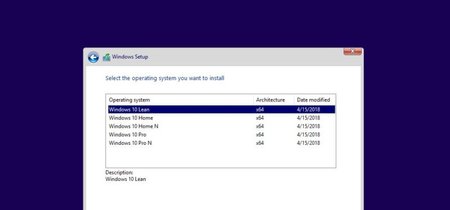 Windows 10 Lean es una versión (algo) más ligera de Windows 10, por primera vez no incluye Internet Explorer