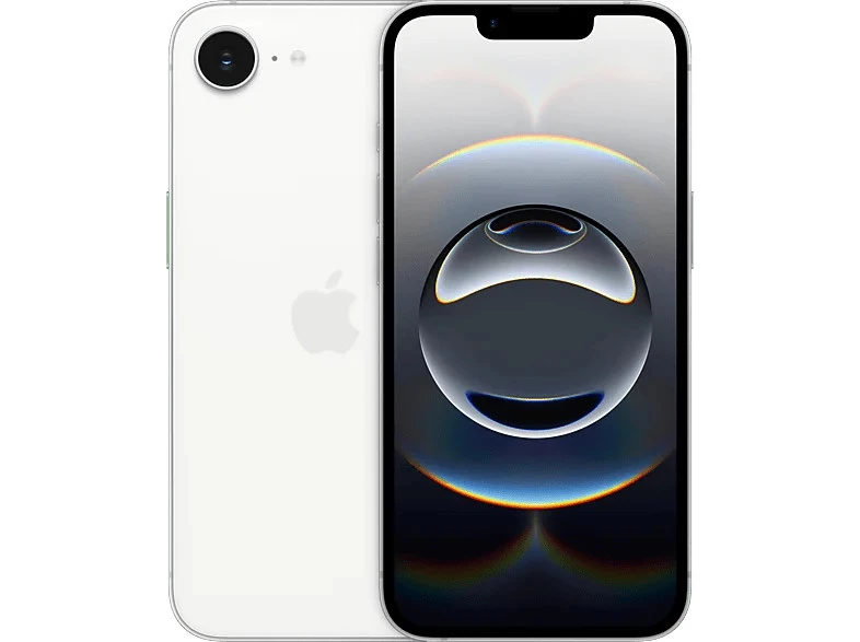 Apple iPhone 16e, Blanco, 128 GB, 5G, 6.1 " OLED Super Retina XDR, Chip A18, iOS