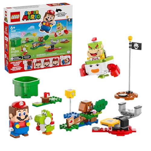 LEGO® Super Mario - Aventuras interactivas Mario - Set de construcción con la cápsula Koopayaso de Bowser Jr.
