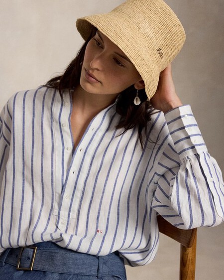 Camisa Lino Ralph Lauren