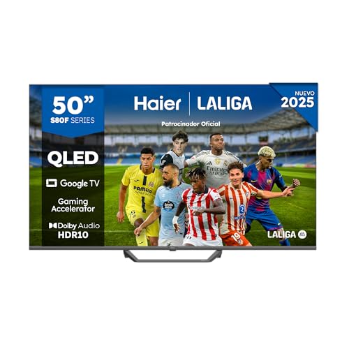 Haier QLED 4K UHD H50S80FUX - 50", Smart TV