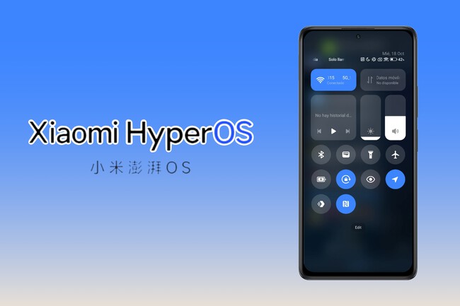 Xiaomi Hyperos Centro De Control