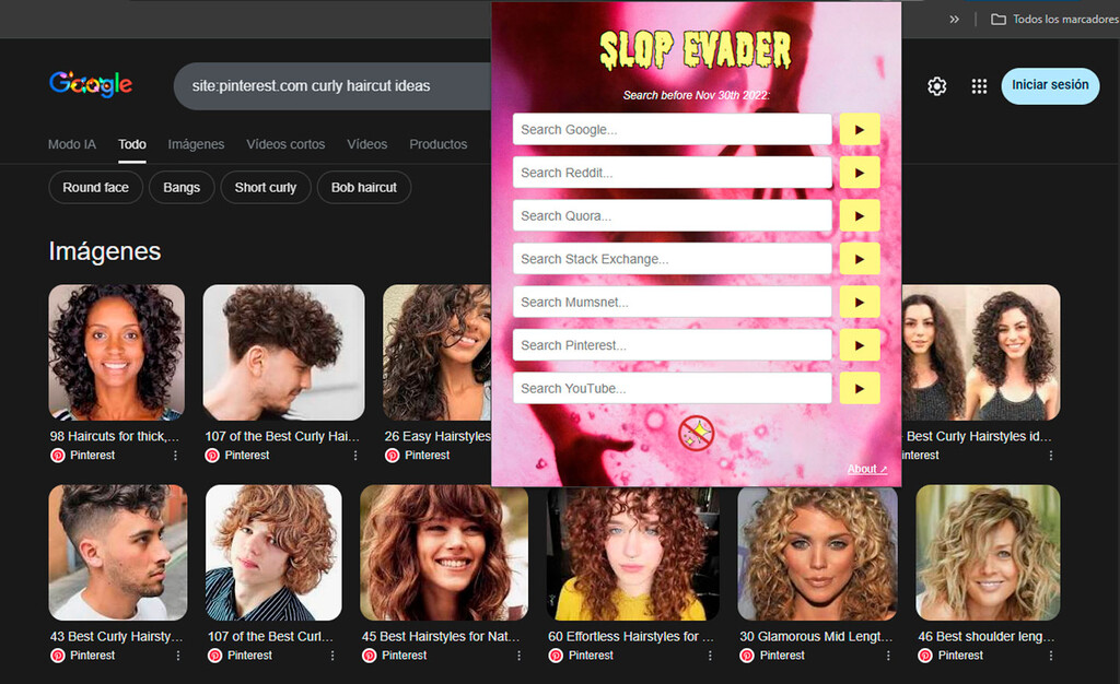 Si crees que internet era mucho mejor antes de la IA, enhorabuena: han creado una extensión para ti 