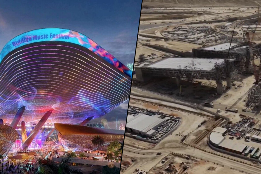 Arabia Saudí construye un circuito de F1 con curva de 70 metros de altura