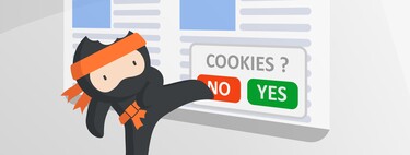 Ninja Cookie es una extensión para Chrome, Firefox y Safari que elimina para siempre los avisos de cookies